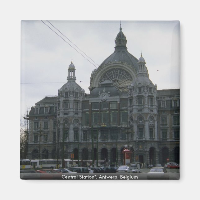Aimant Gare centrale", Anvers, Belgique (Devant)