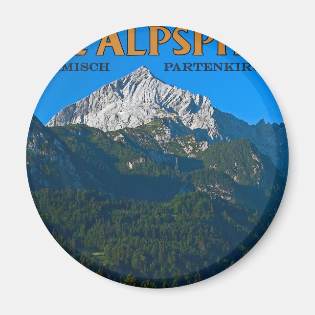 Aimant Garmisch - L'Alpspitze (Devant)