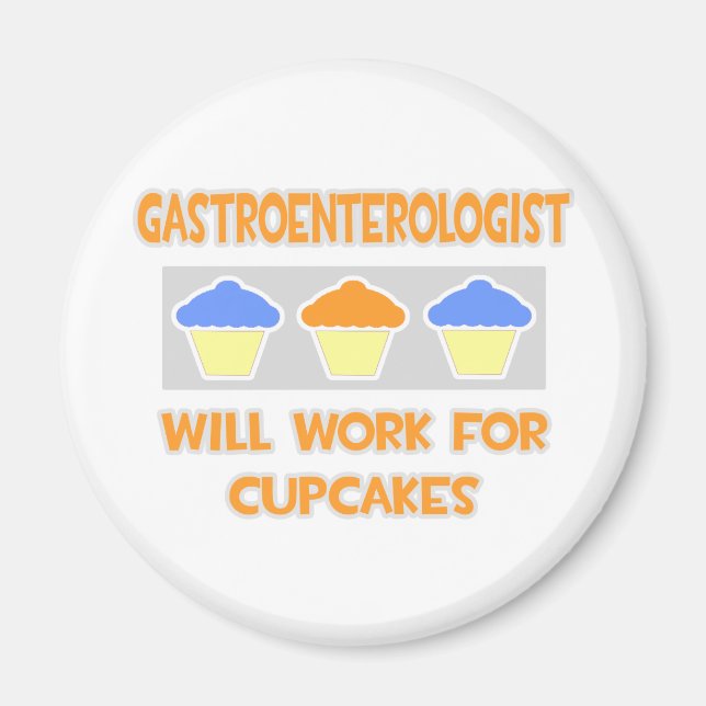 Aimant Gastroentérologue ... Fonctionnera Pour Les Cupcak (Devant)