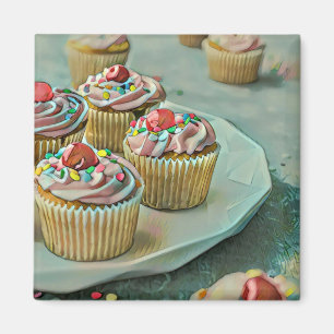 Aimant Gâteau à la crème glacée