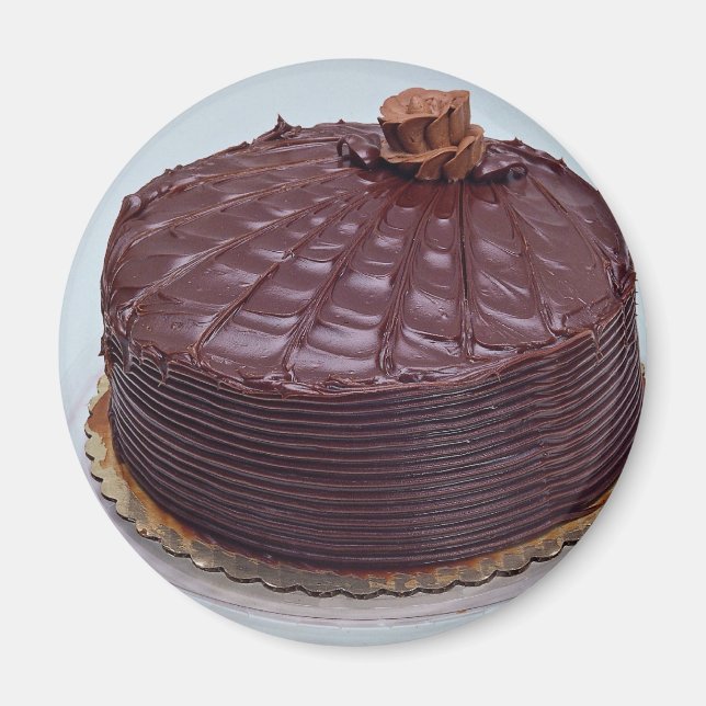 Aimant Gâteau au chocolat (Devant)