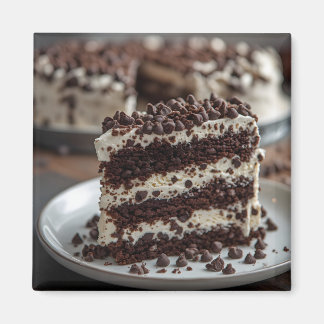 Aimant Gâteau de glace à la pépite de chocolat