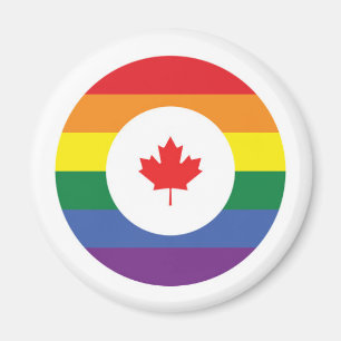 Aimant Gay pride canadien
