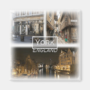 Aimant GB0143 Europe, Angleterre, York, Fridge
