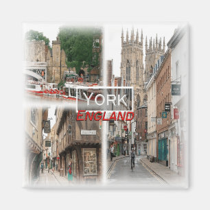 Aimant GB0144 Europe, Angleterre, York, Fridge