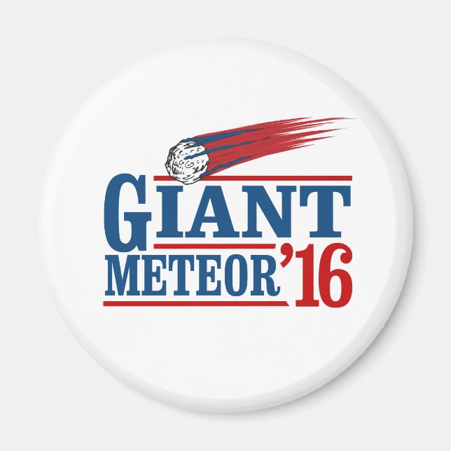 Aimant Géante Météorite 2016 (Devant)