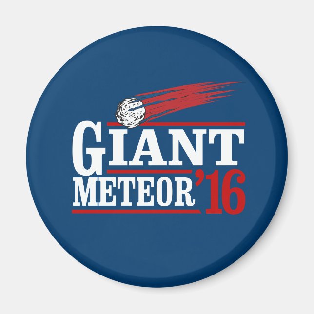 Aimant Géante Météorite 2016 (Devant)