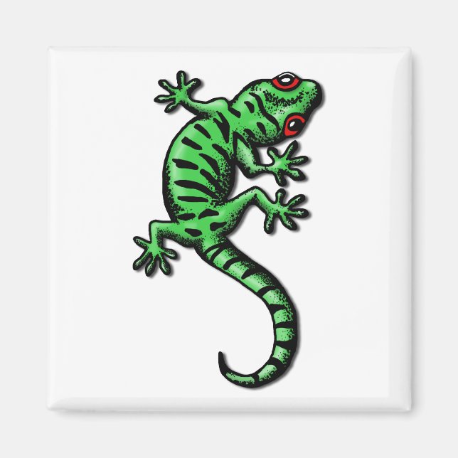 Aimant gecko (Devant)