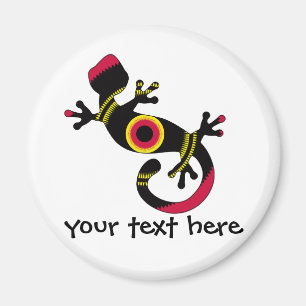 Aimant Gecko Lizard coloré