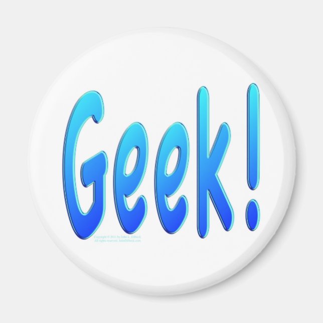 Aimant Geek (Devant)