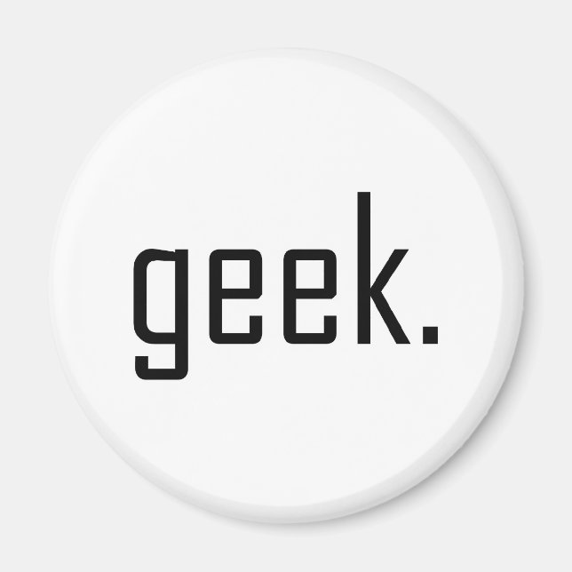 Aimant geek (Devant)
