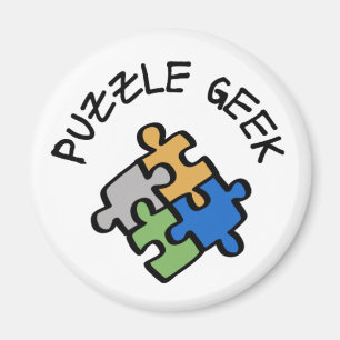 Aimant Geek de puzzle