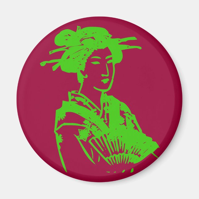 Aimant Geisha (Devant)
