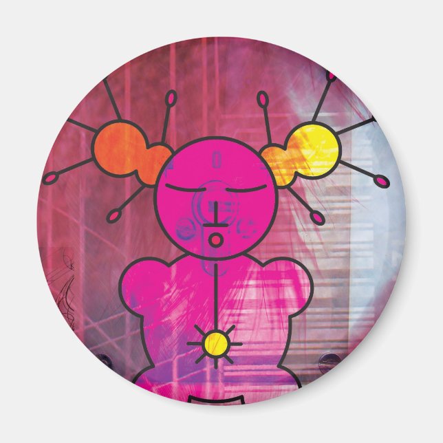 Aimant Geisha space (Devant)