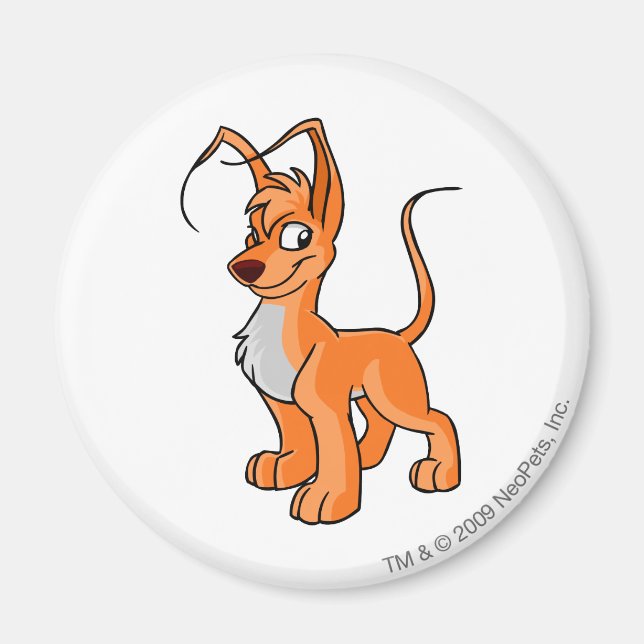Aimant Gelert Orange (Devant)