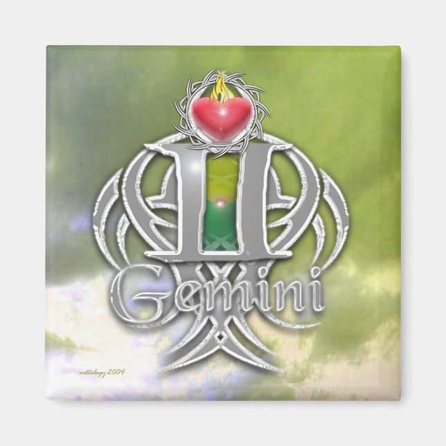 Aimant gemini (Devant)