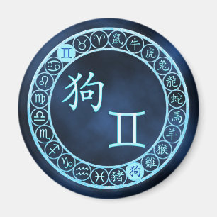 Aimant Gemini/Chien