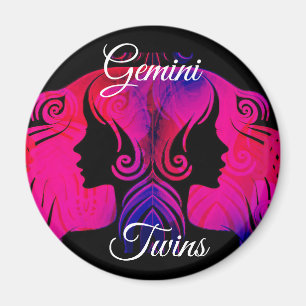 Aimant Gemini Twins Zodiac Horoscope