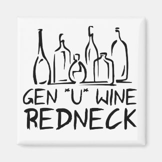 Aimant Gen U Wine Redneck