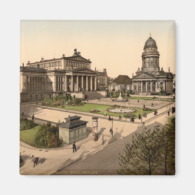 Aimant Gendarmenmarkt, Berlin, Allemagne (Devant)
