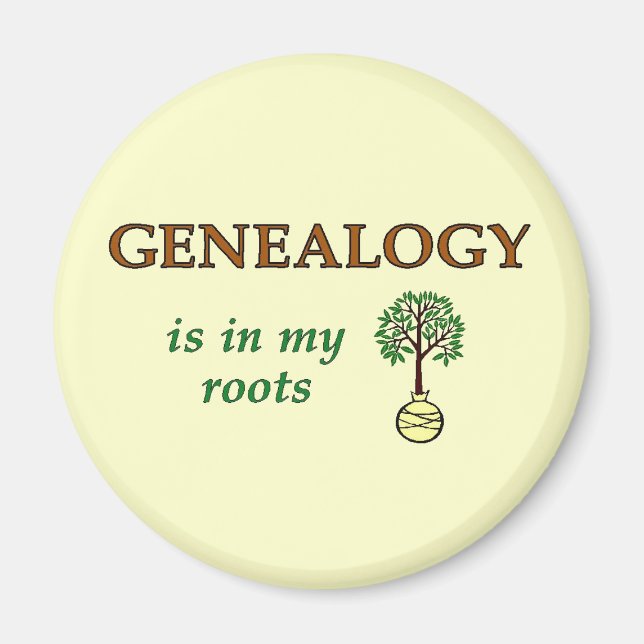 Aimant Genealogy Roots (Devant)