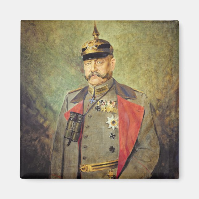 Aimant Général Paul von Hindenburg, vers 1916 (Devant)