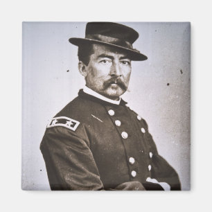 Aimant General Philip H. Sheridan (1831-88) (b/w photo)