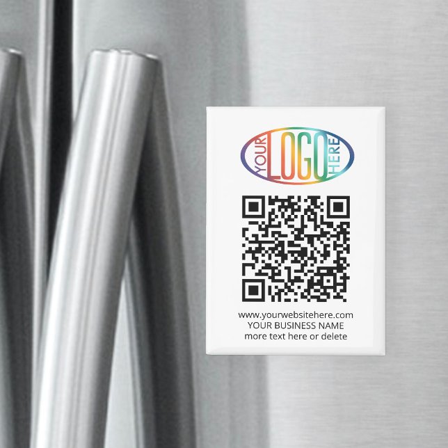 Aimant Générateur de code QR et logo commercial Swag prom (Créateur téléchargé)