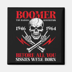 Aimant Génération Boomer Mauvaise Avant Tous Vous Poules