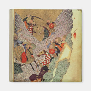Aimant Genghis Khan (c.1162-1227) combattant les Chinois