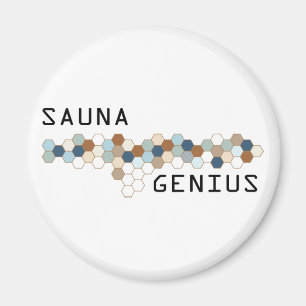 Aimant Génie de sauna