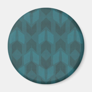 Aimant Geo Step extérieur   Motif Turquoise foncé