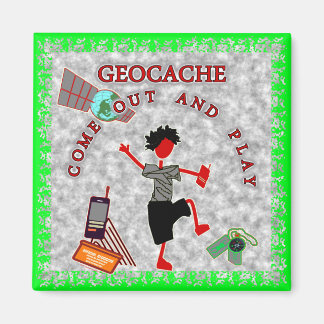 Aimant Geocache Sortent Et Jouent
