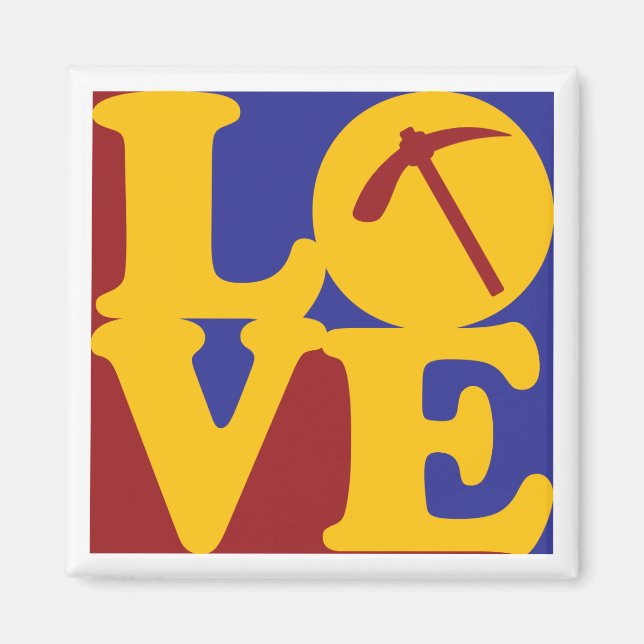 Aimant Géologie amour (Devant)