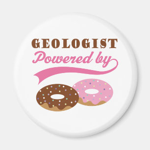 Aimant Géologue Don (Donuts)