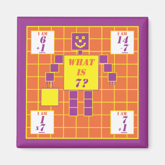 Aimant Géométrie-aimant-Carré-Âge 7