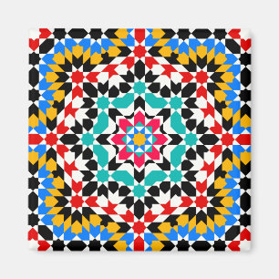 Aimant géométrique islamique de motif