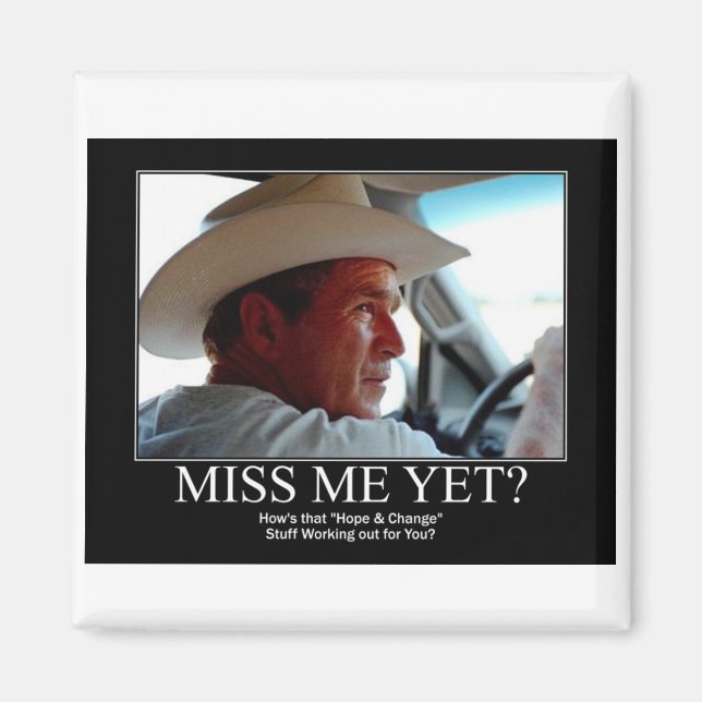 Aimant George Bush (Devant)