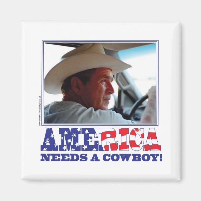 Aimant George Bush (Devant)