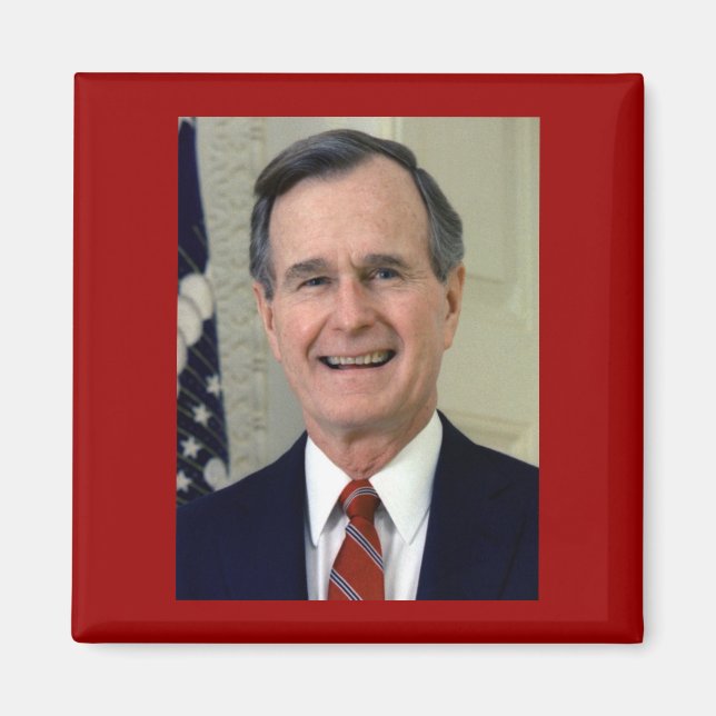 Aimant George H. W. Bush 41 (Devant)