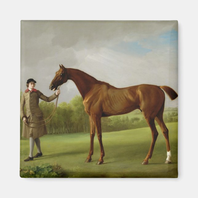 Aimant George Stubbs | Luster, détenu par une chambre de  (Devant)