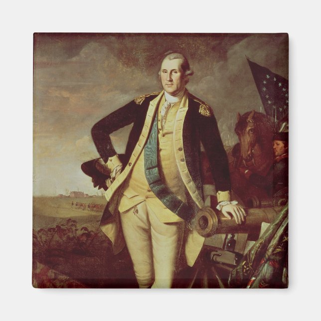 Aimant George Washington à Princeton, 1779 (Devant)