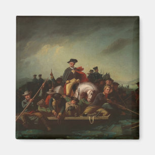 Aimant George Washington Traversant le Delaware