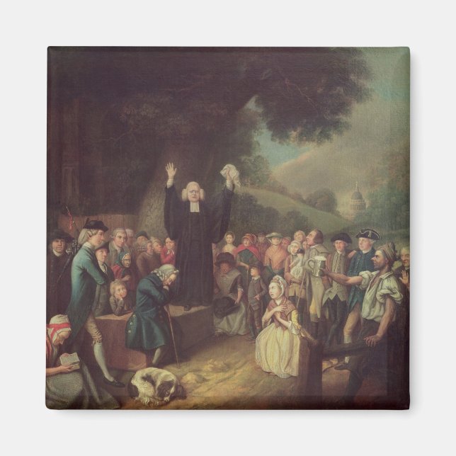 Aimant George Whitefield prêche (Devant)