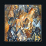 Aimant Georges Braque Still Life avec Metronome<br><div class="desc">Still Life with Metronome peint par Georges Braque en 1909.</div>