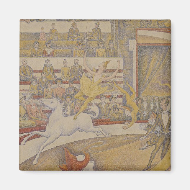 Aimant Georges Pierre Seurat | Le cirque, 1891 (Devant)