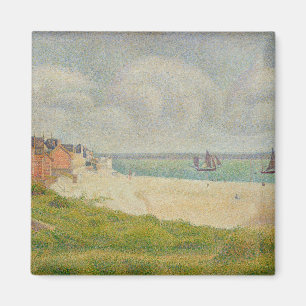 Aimant Georges Pierre Seurat   Le Crotoy regardant en
