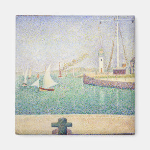 Aimant Georges Seurat - Entrée du Port de Honfleur
