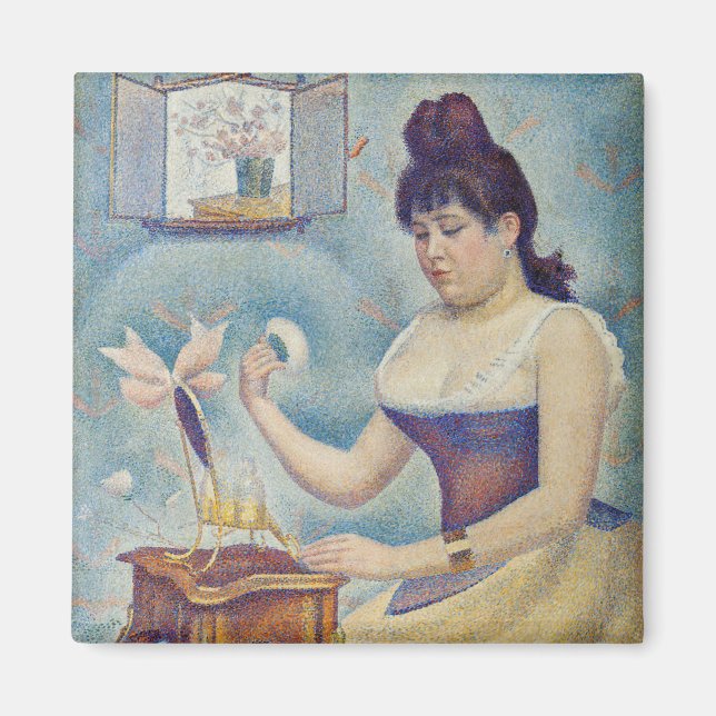 Aimant Georges Seurat - Jeune Femme se Poudrant (Devant)