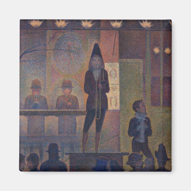 Aimant Georges Seurat - Parade de cirque (Devant)